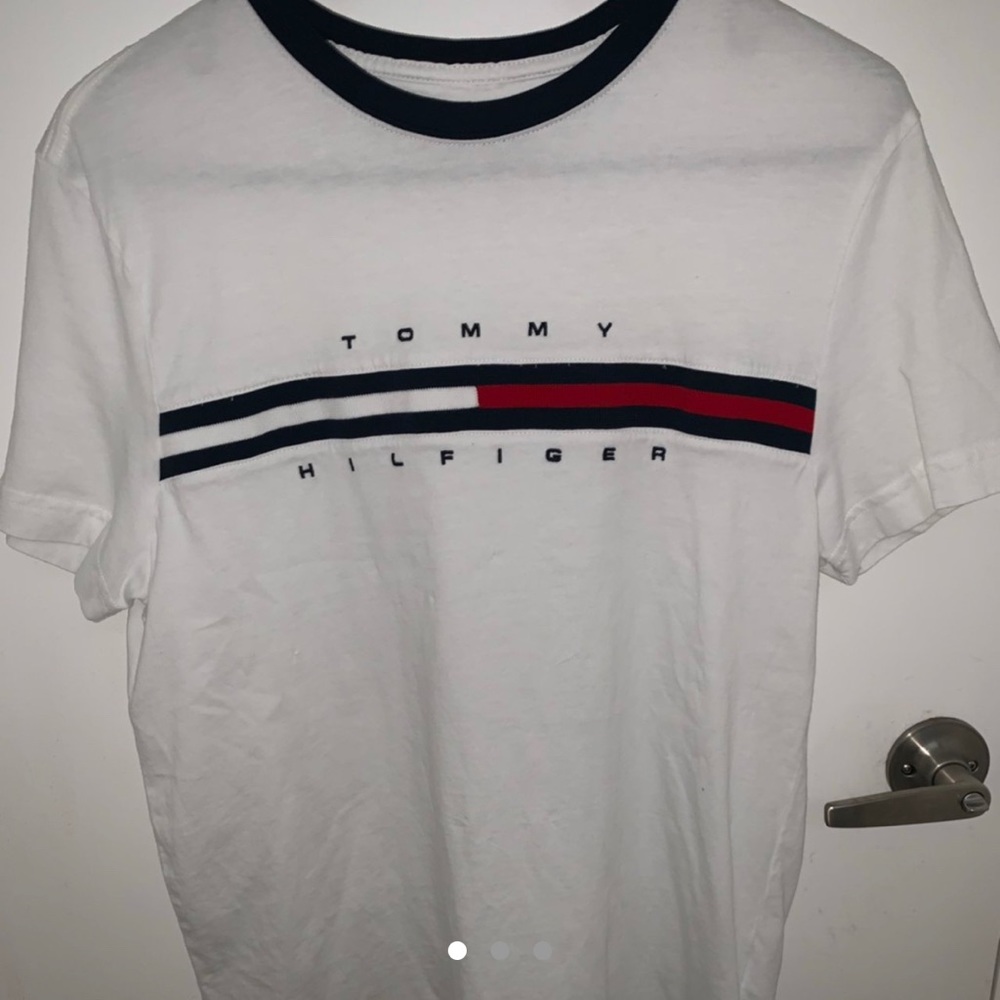 White Tommy Hilfiger Tee